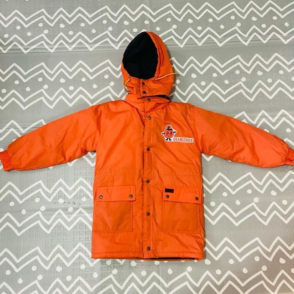 Vintage rare embroidered Syracuse jacket coat